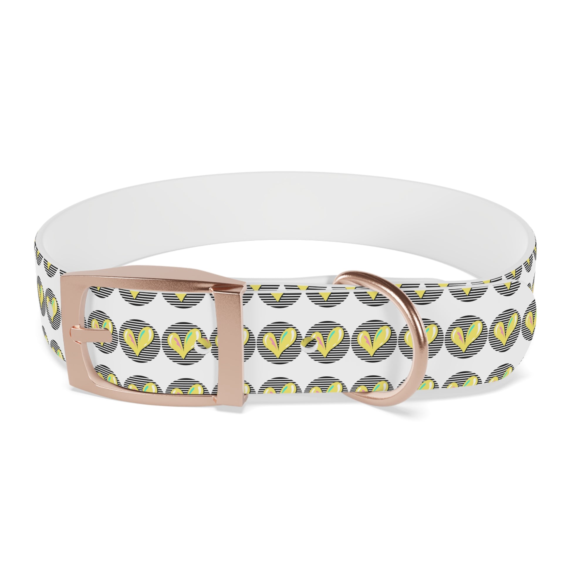 Trendy Dog Collar with Heart Design - DiRoMi