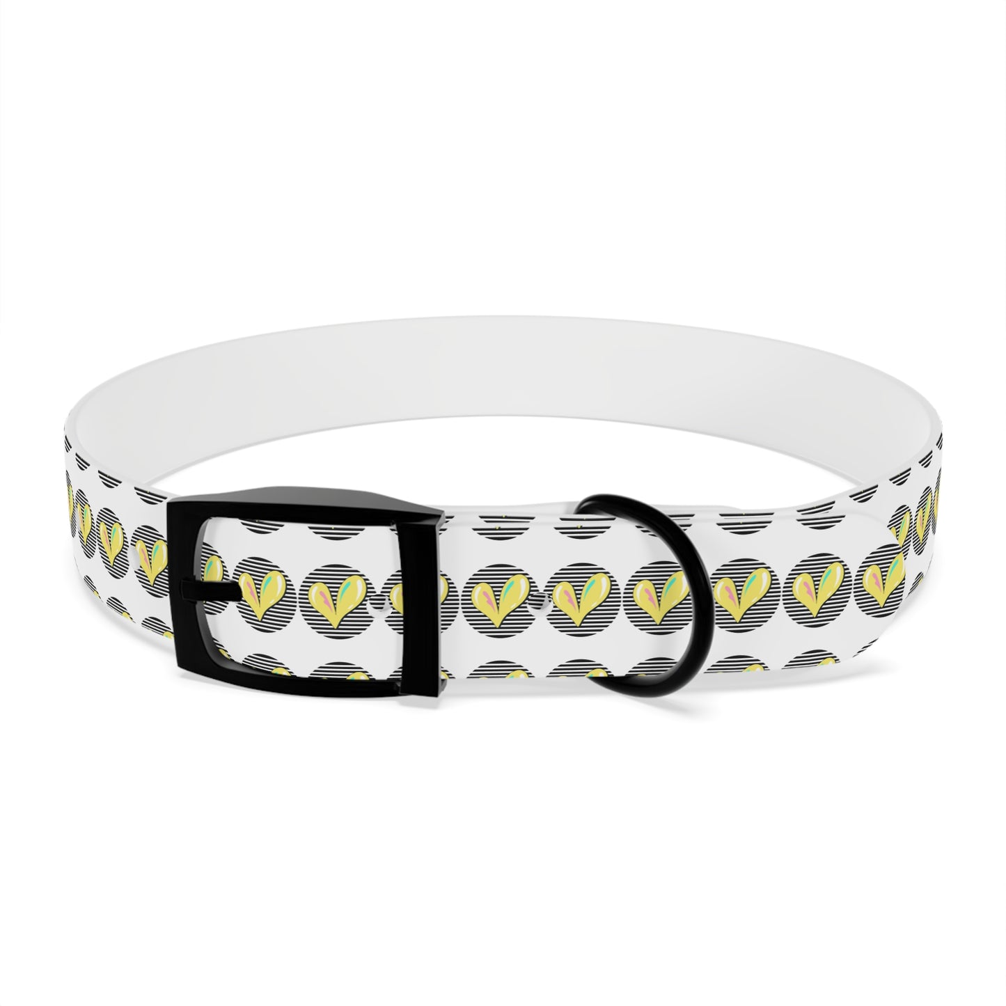 Trendy Dog Collar with Heart Design - DiRoMi