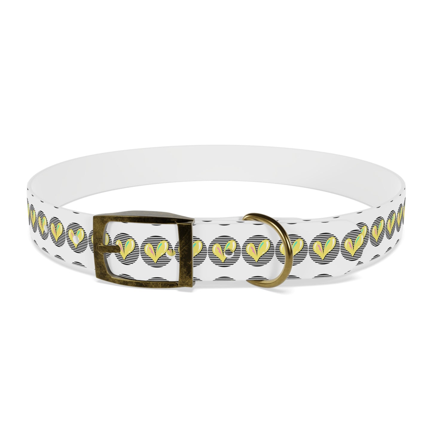 Trendy Dog Collar with Heart Design - DiRoMi