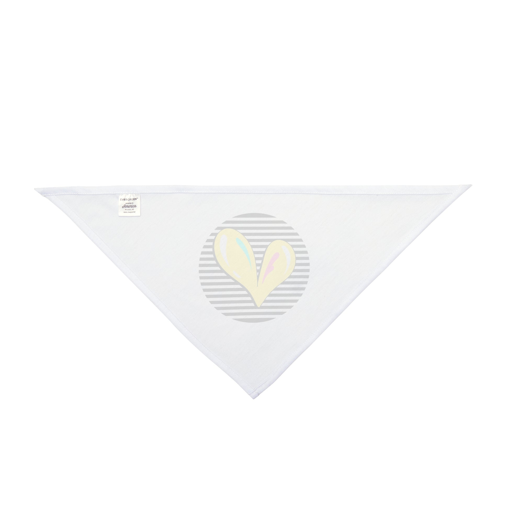 Trendy Pet Bandana with Heart Design - Perfect for Pet Lovers - DiRoMi