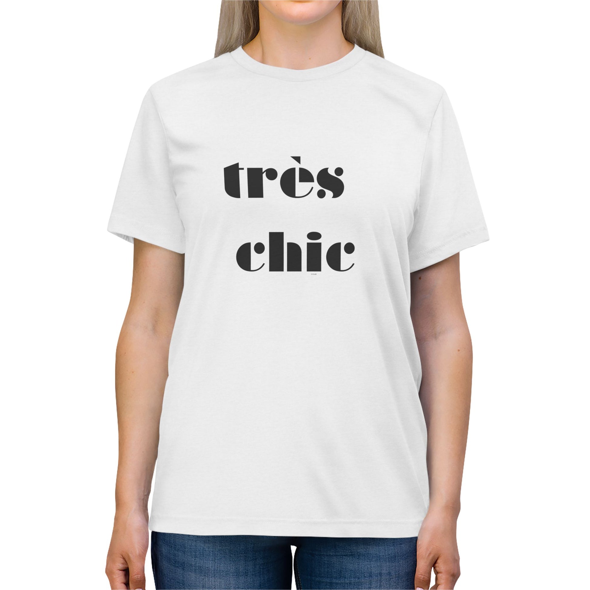 Trendy Triblend Tee - Très Chic Design - DiRoMi