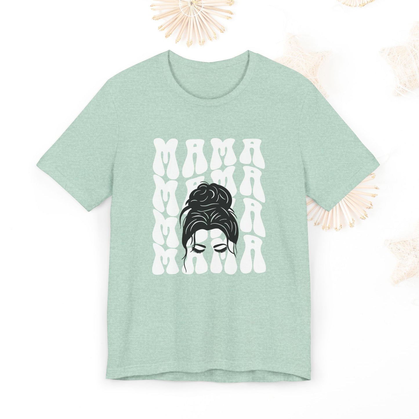 Vintage Mama Graphic Tee, Unisex Short Sleeve T-Shirt, Great for Moms, Birthday Gift, moms, Mother's Day - DiRoMi