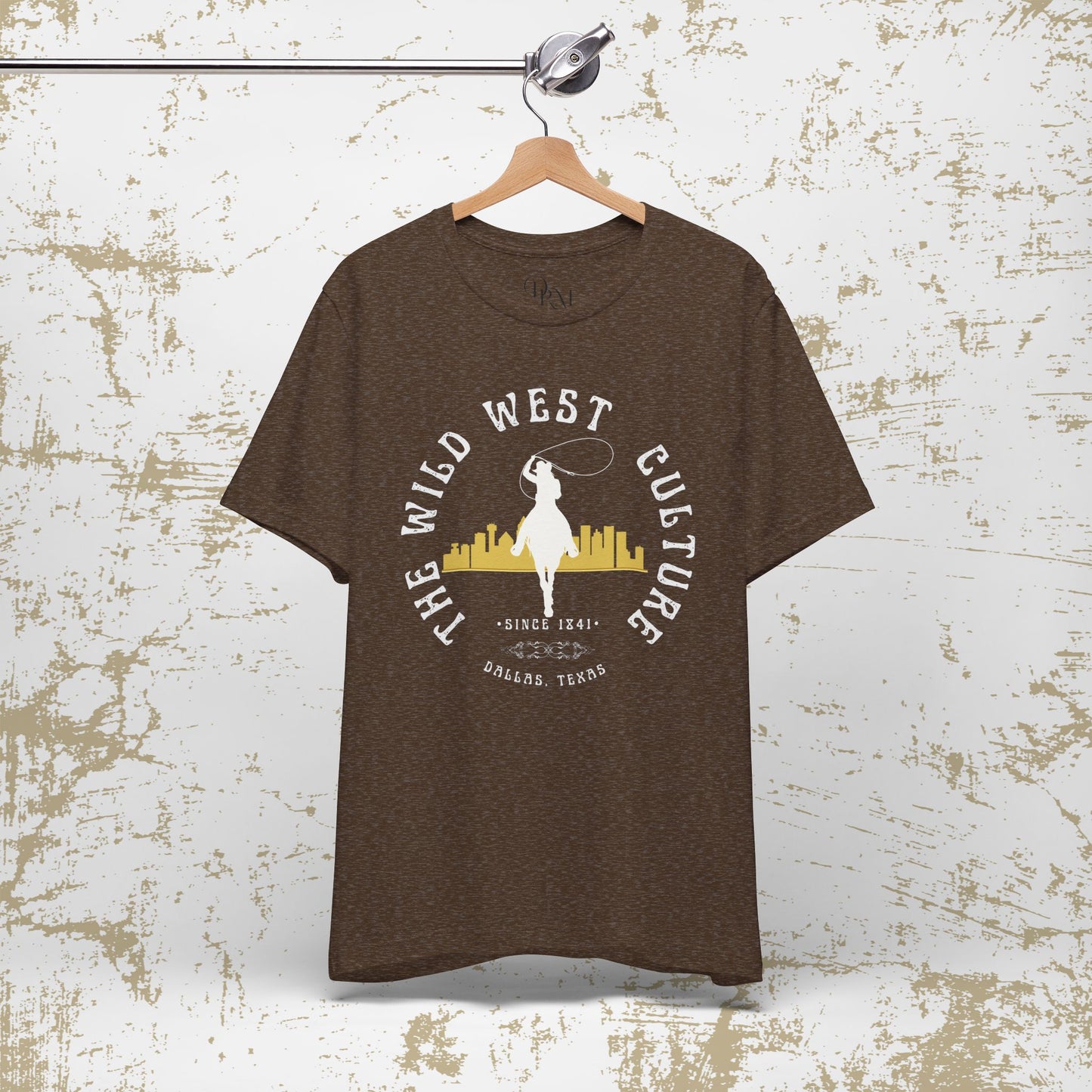 Wild West Culture Unisex Jersey Tee - Vintage Cowboy Style - DiRoMi
