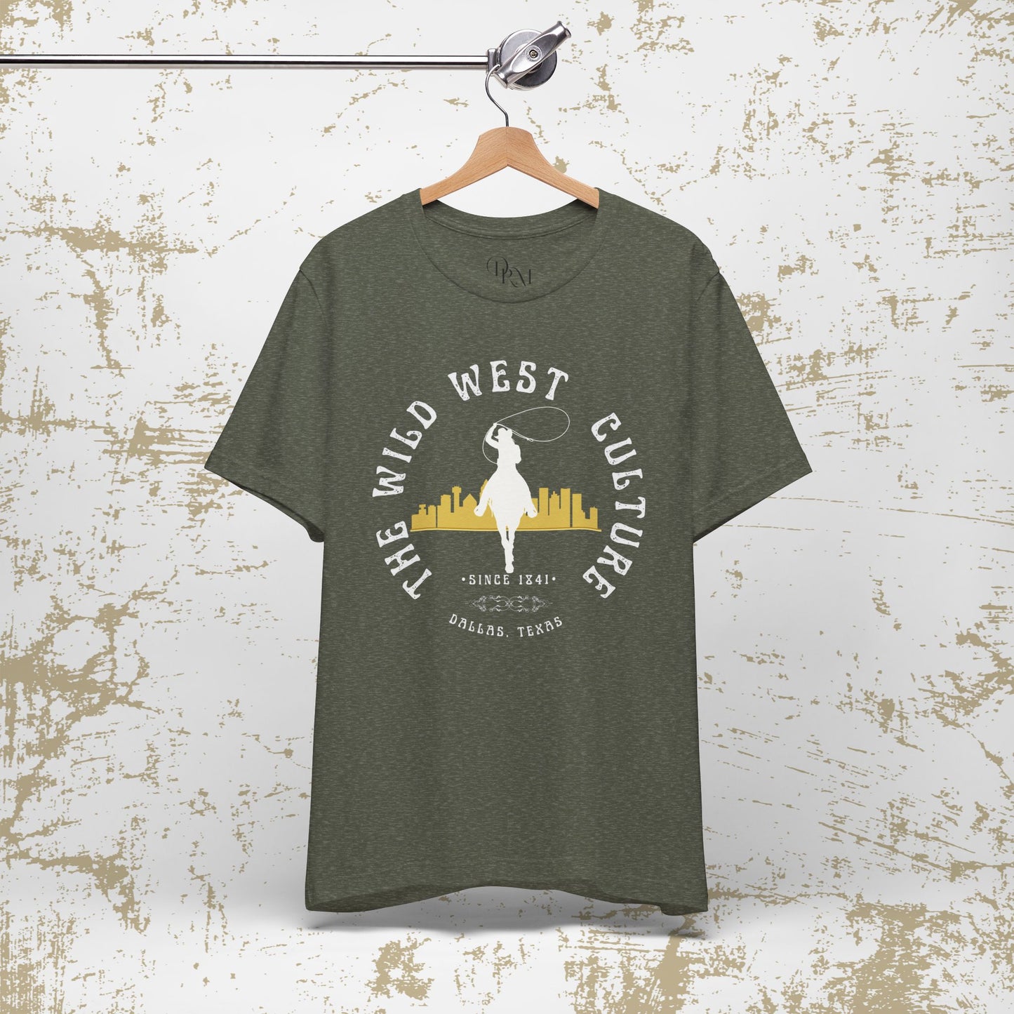 Wild West Culture Unisex Jersey Tee - Vintage Cowboy Style - DiRoMi
