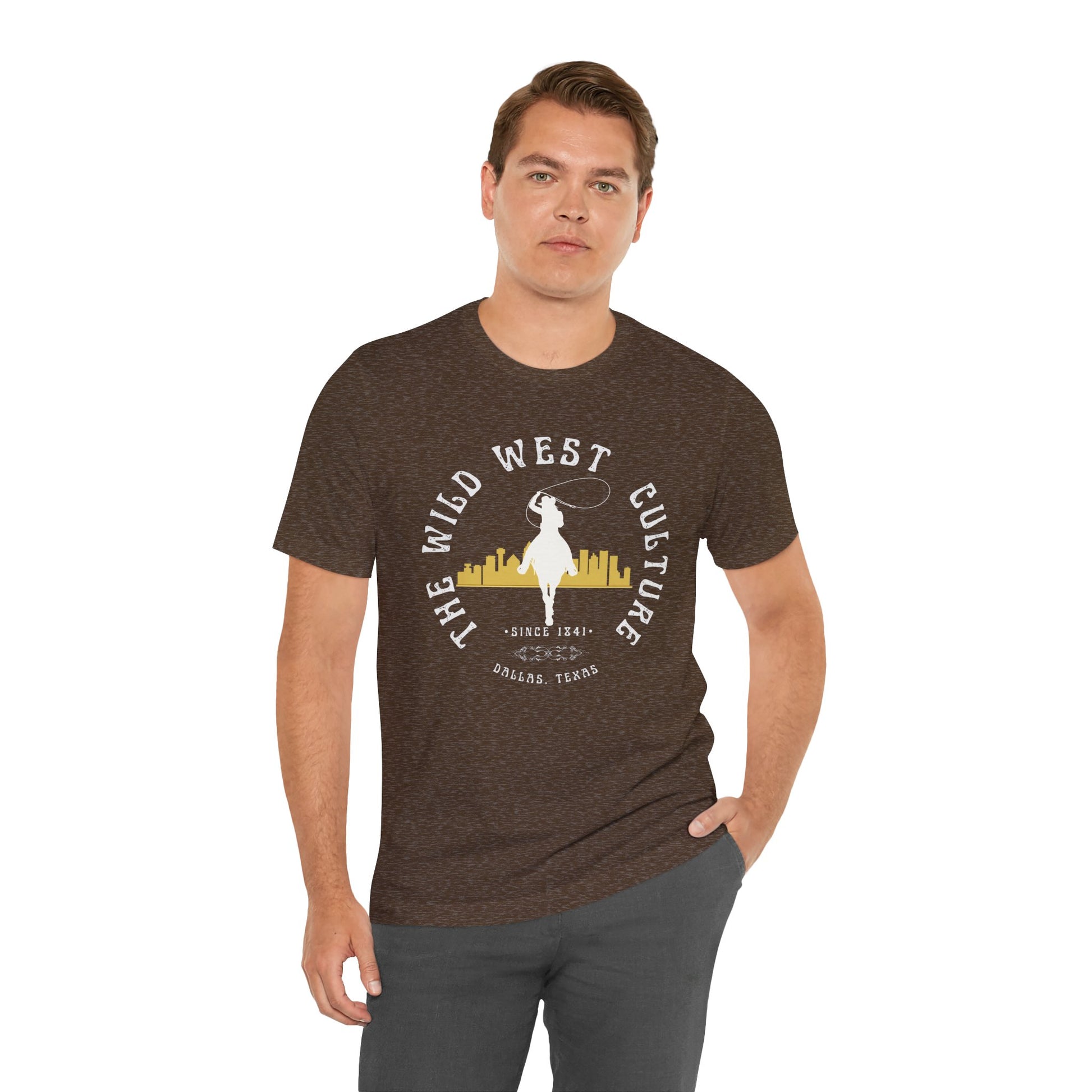 Wild West Culture Unisex Jersey Tee - Vintage Cowboy Style - DiRoMi