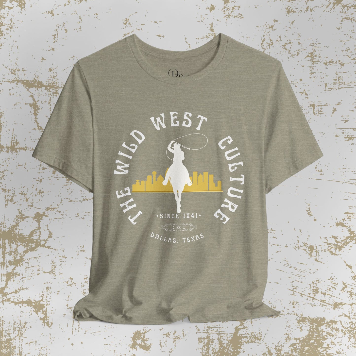 Wild West Culture Unisex Jersey Tee - Vintage Cowboy Style - DiRoMi