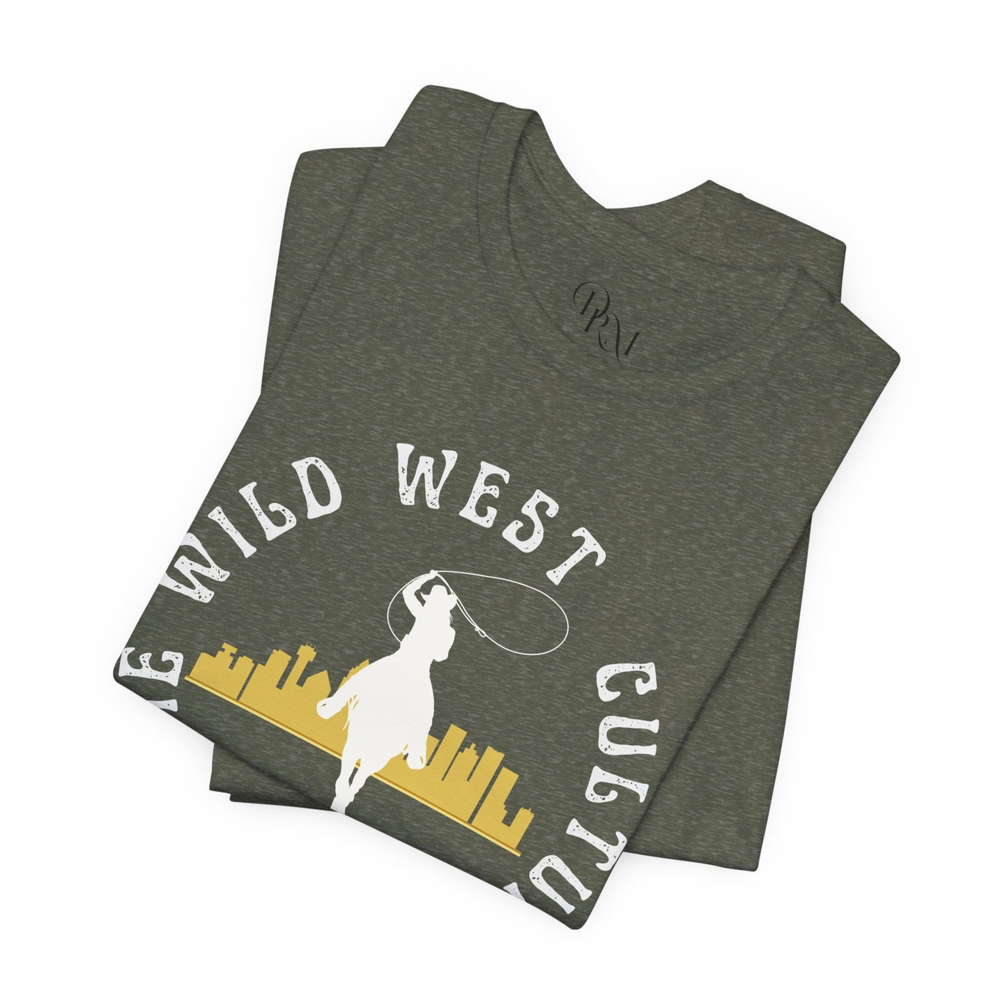 Wild West Culture Unisex Jersey Tee - Vintage Cowboy Style - DiRoMi