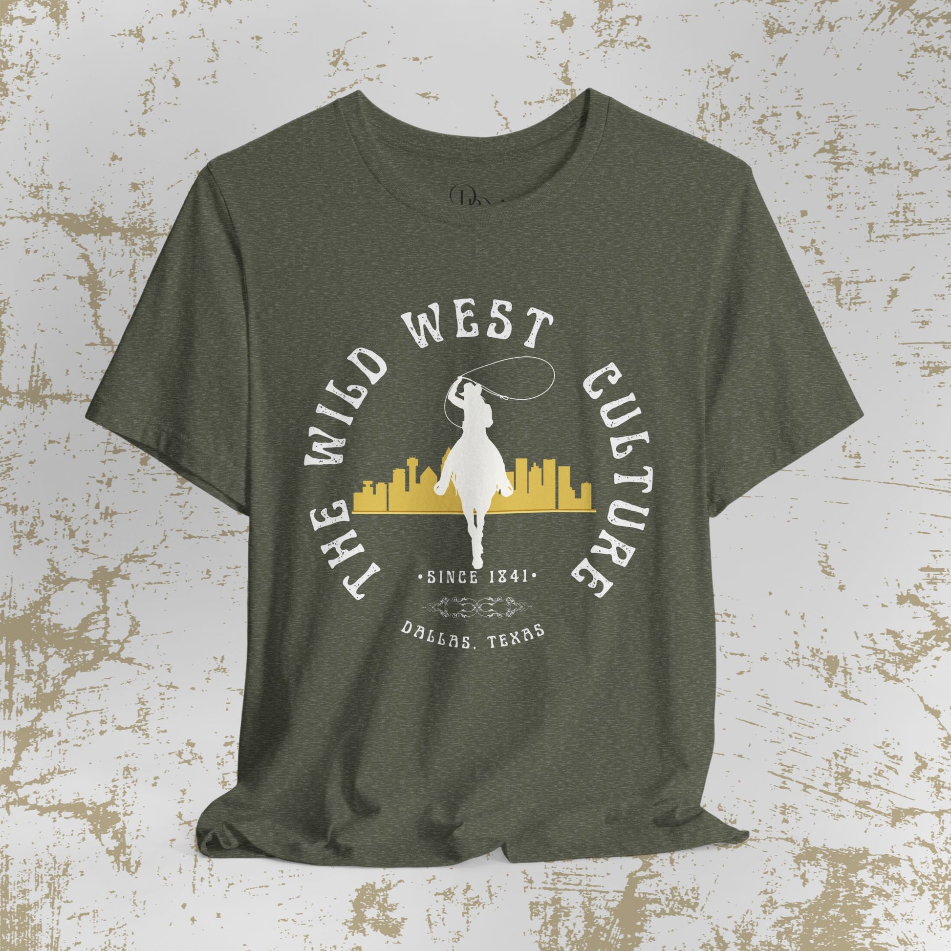 Wild West Culture Unisex Jersey Tee - Vintage Cowboy Style - DiRoMi