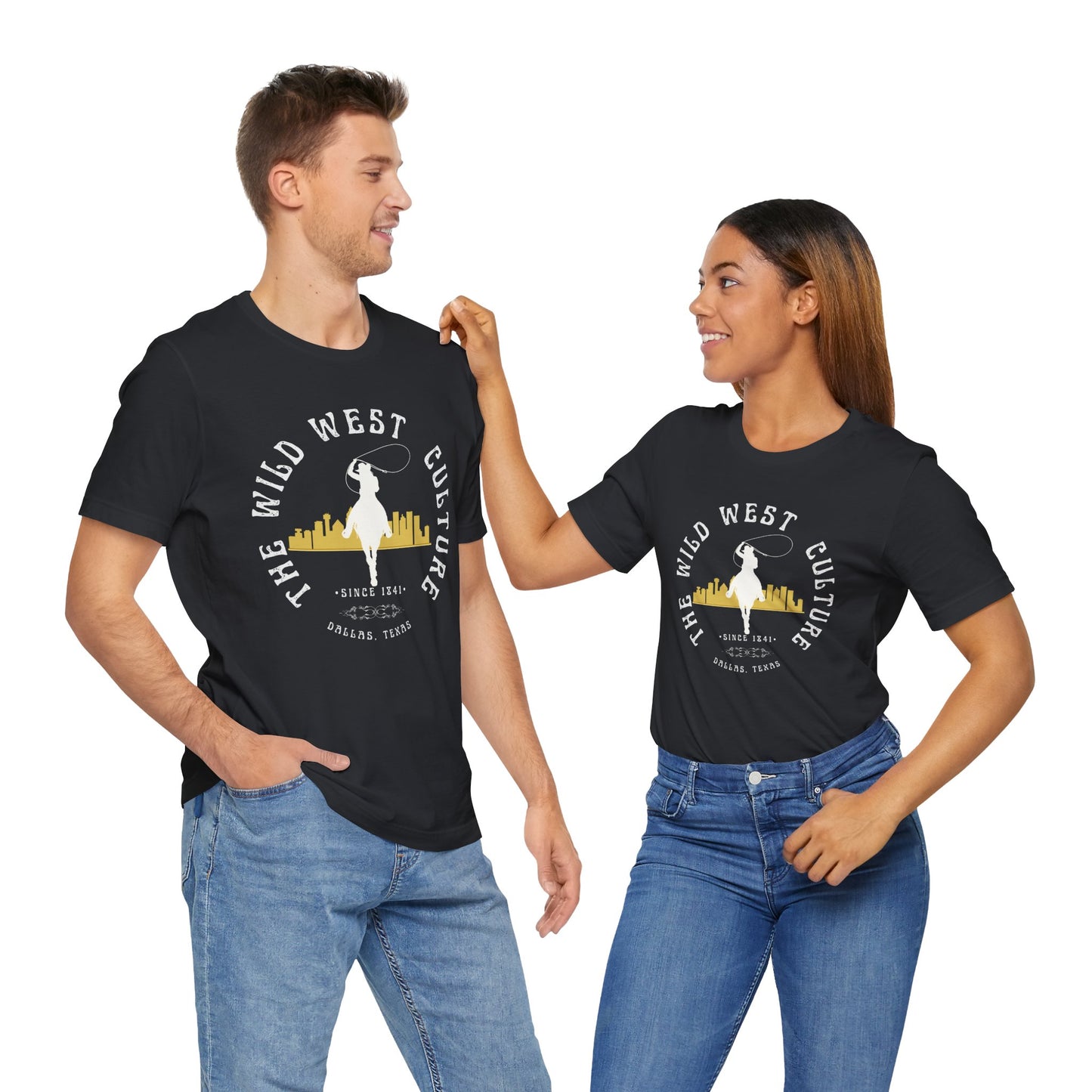 Wild West Culture Unisex Jersey Tee - Vintage Cowboy Style - DiRoMi