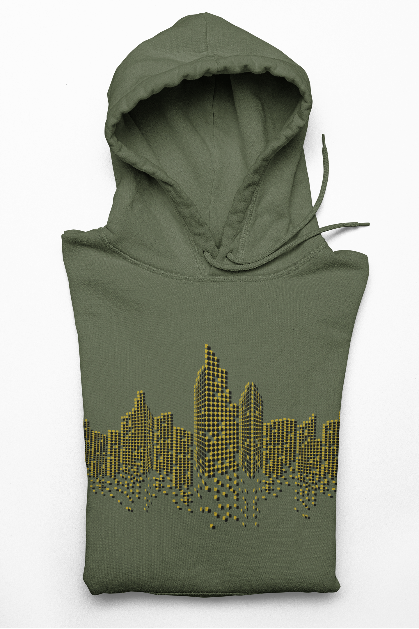 Women's Cropped Hoodie with Urban Skyline Design, crop top , hoodie, women cropped hoodie, personalized cropped hoodies, Team hoodies, Cropped Sweatshirt - DiRoMi
